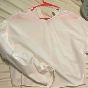 button down the back blouse